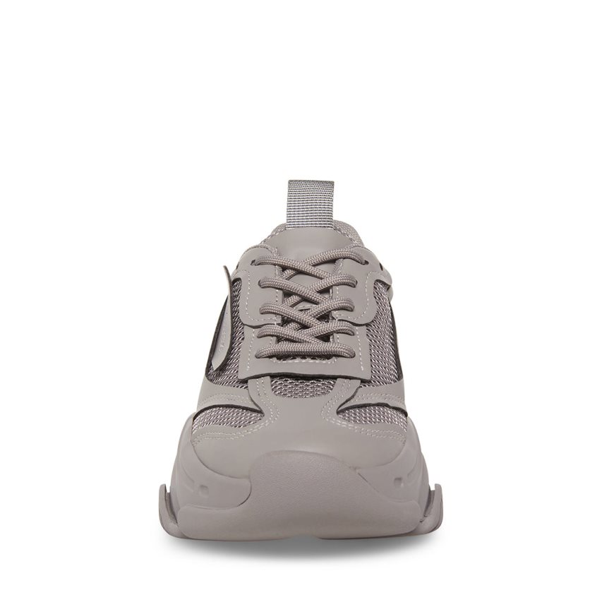 Grey Steve Madden Possession Women's Sneakers | PH 5916PUS